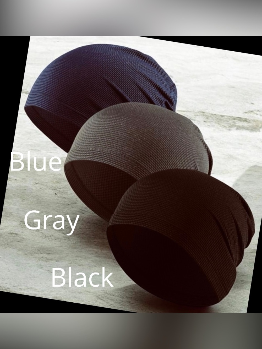 UNISEX- 3-Pack Cooling Skull Slouchy Cap -Lightweight Breathable Beanie Hat.
